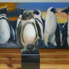 Pinguins met beeld