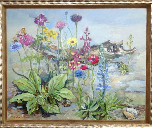 Schilderij Stilleven wild